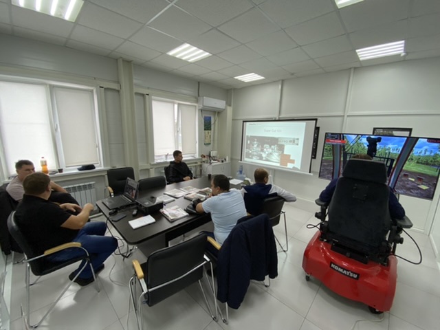 Повышение квалификации операторов техники Komatsu