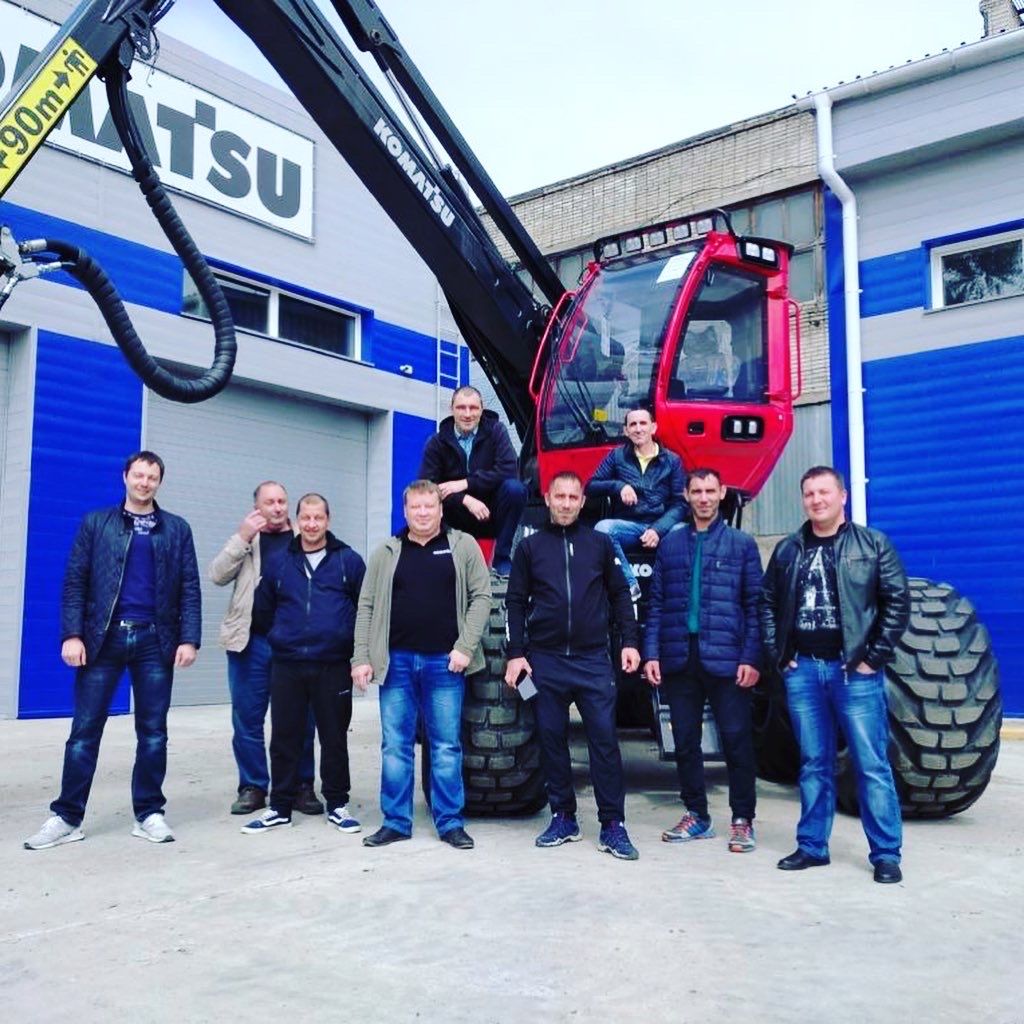 Обучение операторов | Харвестеры Komatsu | Хабаровск