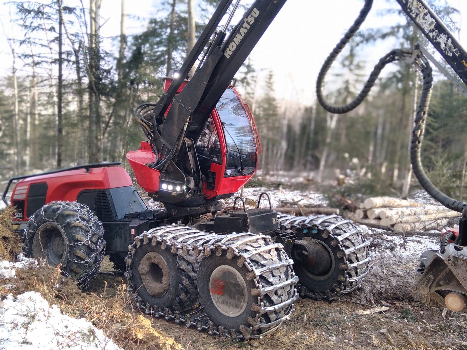 Харвестер Komatsu 931 Харвестер Komatsu 931