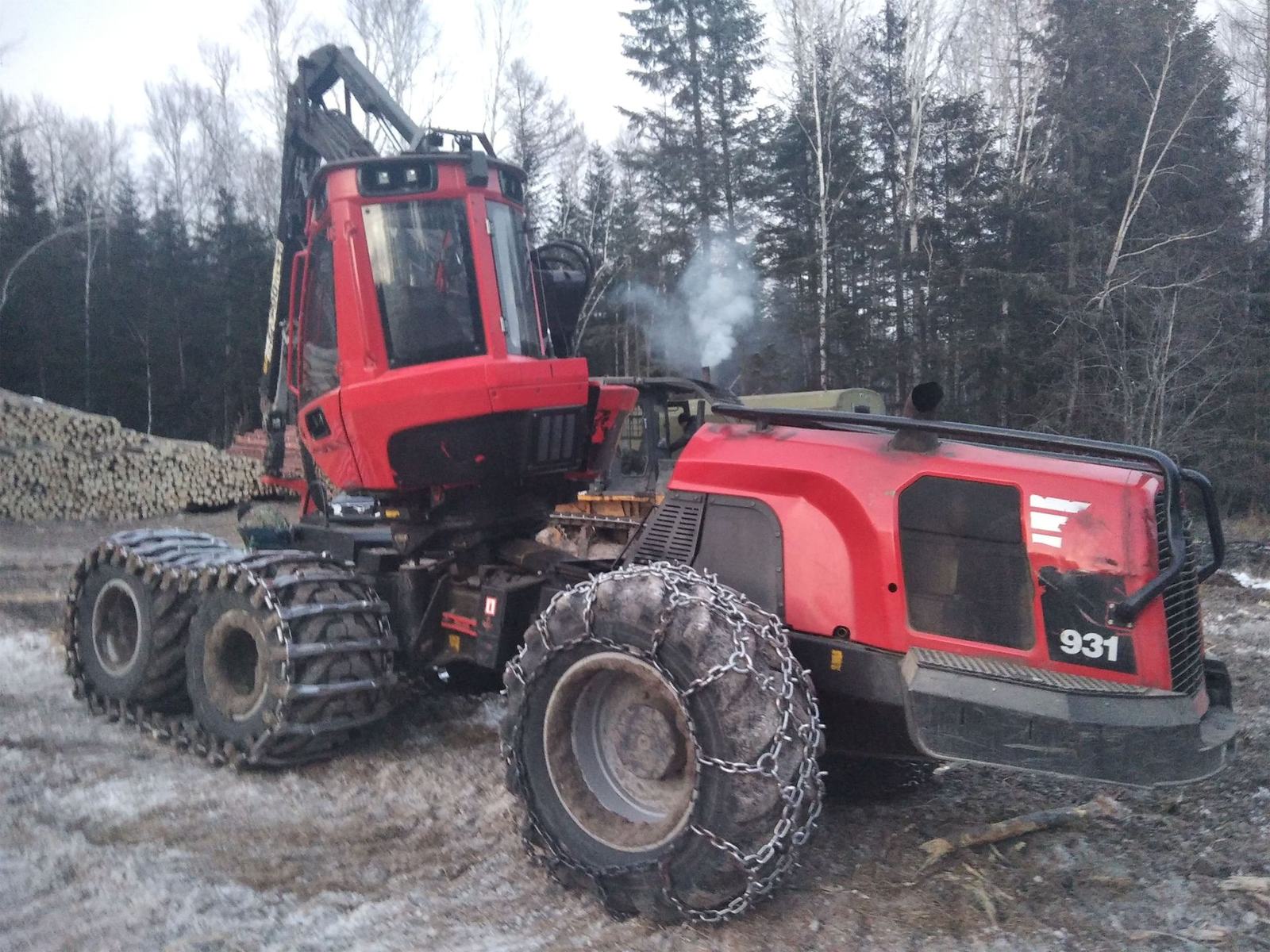 Харвестер Komatsu 931 Харвестер Komatsu 931