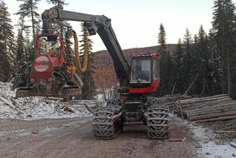 Харвестер Komatsu 931.1