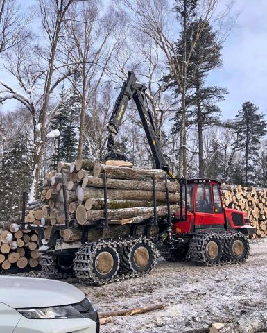Форвардер Komatsu 855 на...