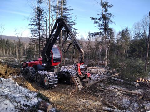 Харвестер Komatsu 931